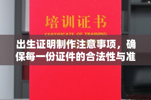 富锦出生证明制作注意事项，确保每一份证件的合法性与准确性