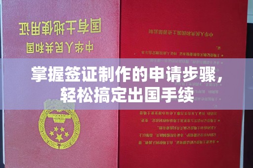 富锦掌握签证制作的申请步骤，轻松搞定出国手续