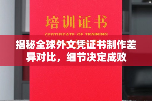 富锦揭秘全球外文凭证书制作差异对比，细节决定成败