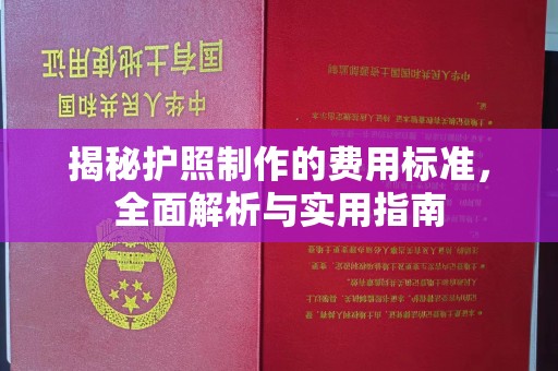 富锦揭秘护照制作的费用标准，全面解析与实用指南